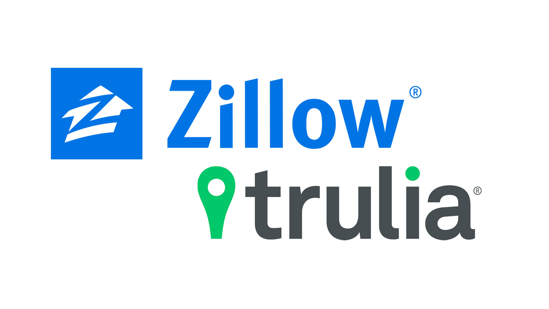 Zillow and Trulia logos